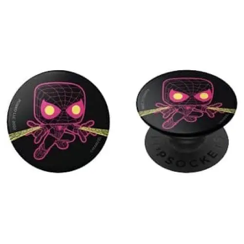 Funko Popsockets - Spider-Man (Web Shooting Black Light)