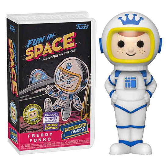 Funko Rewind Freddy Funko (Astronaut Sealed) - 2023 Summer Convention Exclusive **Missing Sticker**