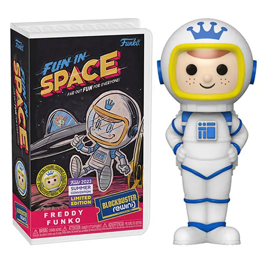 Funko Rewind Freddy Funko (Astronaut Sealed) - 2023 Summer Convention Exclusive **Missing Sticker**