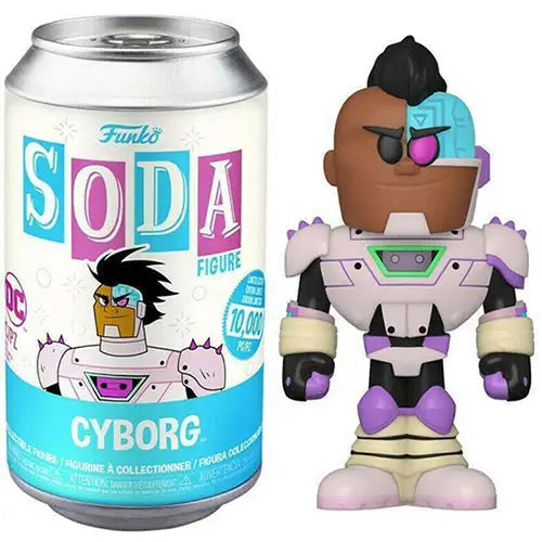 Funko Soda Cyborg (Teen Titans Sealed) **Shot at a Chase**
