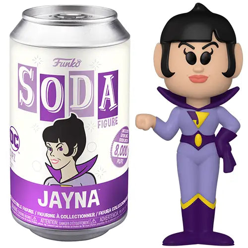 Funko Soda Jayna (Wonder Twins Sealed) **Shot at Chase**
