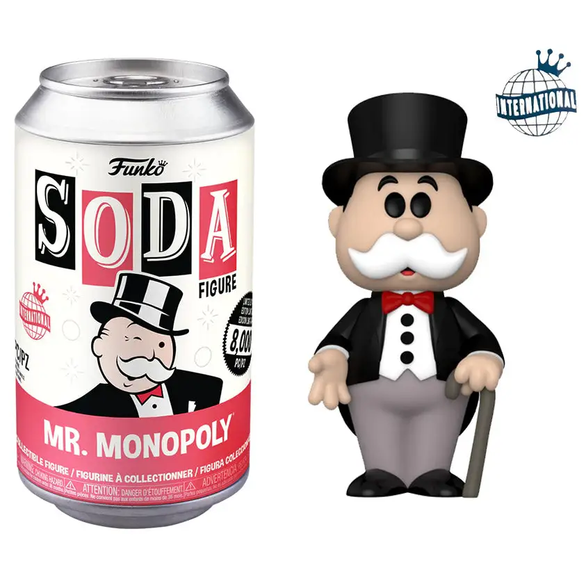 Funko Soda Mr. Monopoly (International Sealed) **Shot at Chase Dented**