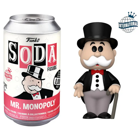 Funko Soda Mr. Monopoly (International Sealed) **Shot at Chase Dented**