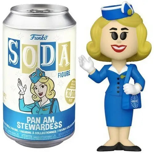 Funko Soda Pan Am Stewardess (Sealed) **Shot at Chase**
