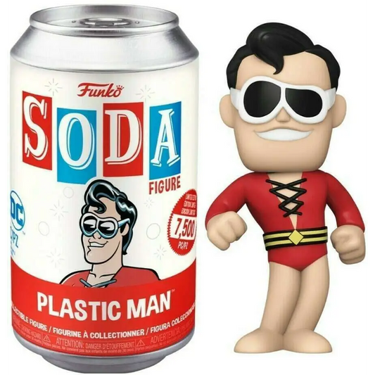 Funko Soda Plastic Man (Sealed) **Shot at a Chase**
