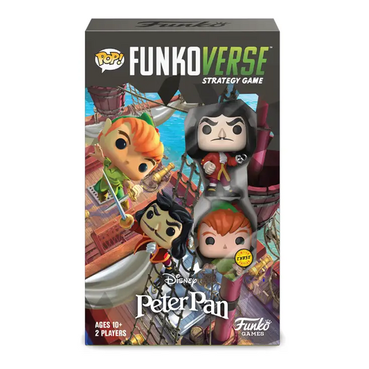 Funkoverse Strategy Game Peter Pan (Flocked) 2-Pack **Chase**