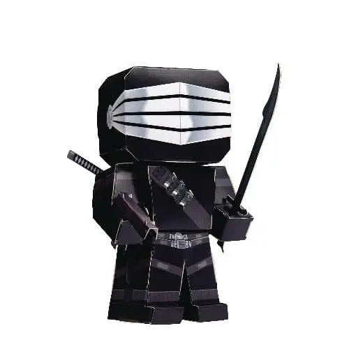 G.I. Joe Snake Eyes Cuble Foldable Figure - Action & Toy Figures