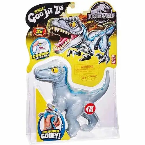Heroes of Goo Jit Zu Jurassic World Dino Hero Pack - Select Figure(s) - Series 2 - Blue - Action Figure