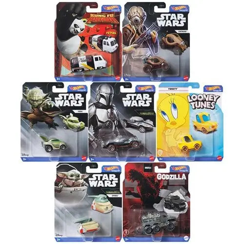 Hot Wheels Best of Character Car 2024 - Select Vehicle(s) - Action Figure