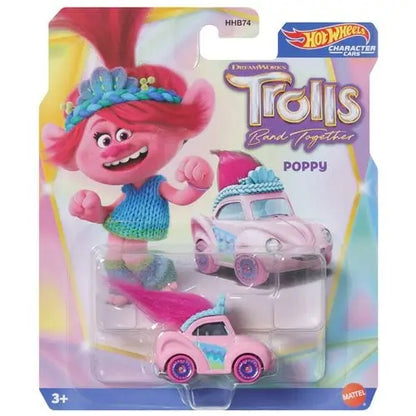 Hot Wheels Best of Character Car 2024 - Select Vehicle(s) - Poppy - Action Figure
