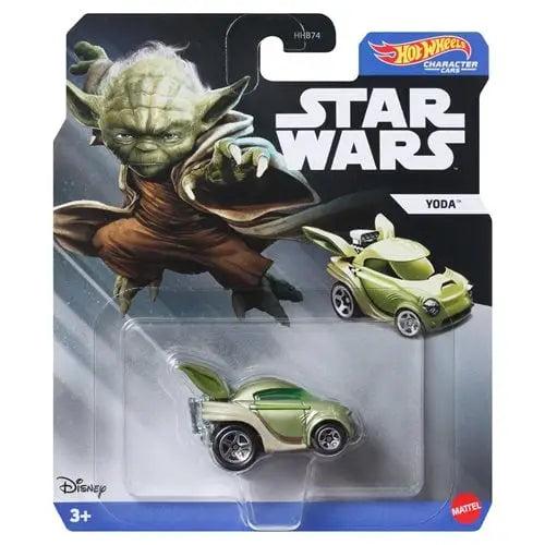 Hot Wheels Best of Character Car 2024 - Select Vehicle(s) - Yoda - Action Figure