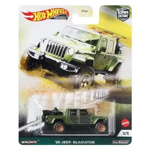 Hot Wheels Car Culture Hyper Trucks - Select Vehicle(s) - 3/5 ’20 Jeep Gladiator - Action Figure