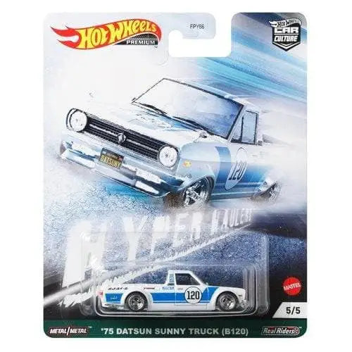Hot Wheels Car Culture Hyper Trucks - Select Vehicle(s) - 5/5 ’75 Datsun Sunny Truck (B120) - Action Figure