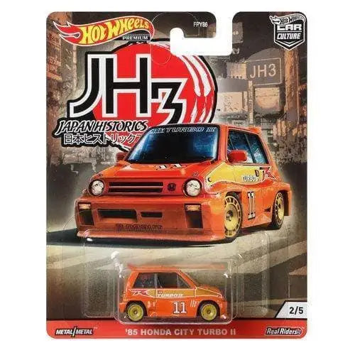 Hot Wheels Car Culture Japan Historics - Select Vehicle(s) - 2/5 ’85 Honda City Turbo II - Toys & Games