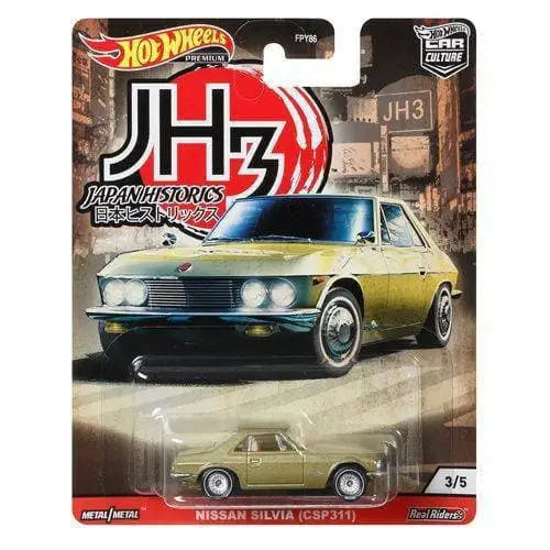 Hot Wheels Car Culture Japan Historics - Select Vehicle(s) - 3/5 Nissan Silvia (CSP311) - Toys & Games