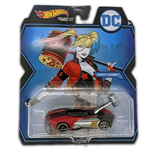 Hot Wheels DC Comics Character Cars - Select Vehicle(s) - Harley Quinn - Action Figure