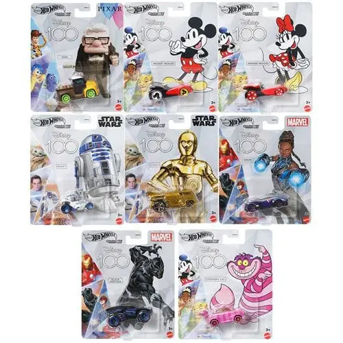 Hot Wheels Disney 100th 2023 - Select Vehicle(s) - Action Figure