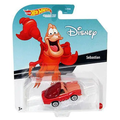 Hot Wheels Disney Character Car - Select Vehicle(s) - The Little Mermaid - Sebastian - Action Figure