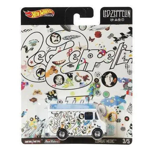 Hot Wheels Pop Culture Led Zeppelin 2019 - Select Vehicle(s) - 3/5 Combat Medic - Led Zeppelin III - Toys & Games