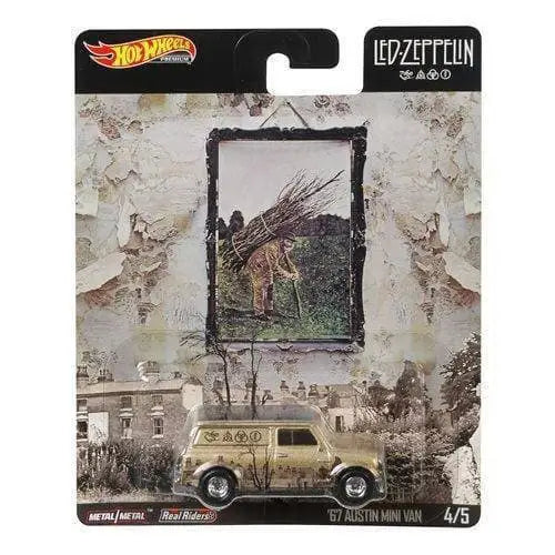 Hot Wheels Pop Culture Led Zeppelin 2019 - Select Vehicle(s) - 4/5 ’67 Austin Mini Van - Led Zeppelin IV - Toys & Games