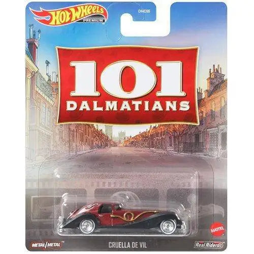 Hot Wheels Replica Entertainment - Select Vehicle(s) - 101 Dalmatians - Cruella De Vil - Action & Toy Figures
