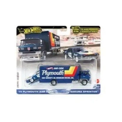Hot Wheels Team Transport 2024 - Select Vehicle(s) - Fiat 131 Abarth + Second Story Lorry - Action Figure