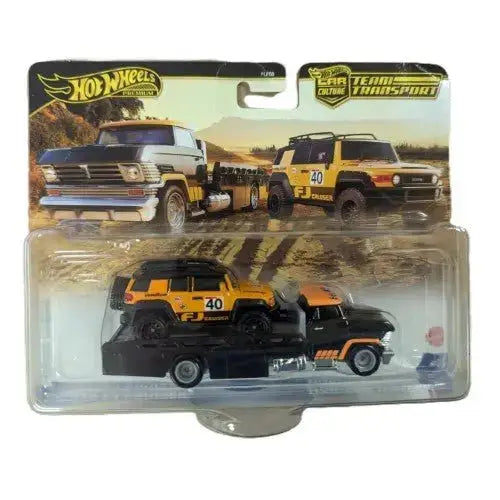 Hot Wheels Team Transport 2025 - Select Vehicle(s) - Toyota FJ Cruiser + Horizon Hauler - Action Figure