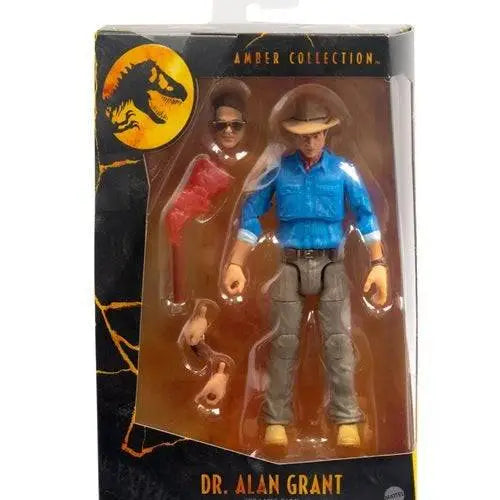 Jurassic World Amber Collection Figure - Select Figure(s) - Dr. Alan Grant - Action & Toy Figures