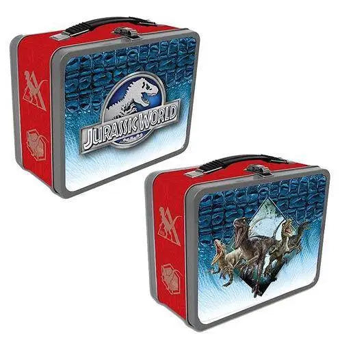 Jurassic World Raptors Tin Tote - Toys & Games