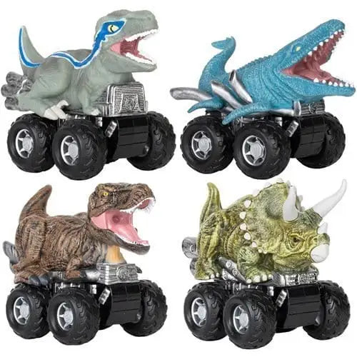 Jurassic World Zoom Riders - Set of 4(loose) - Action Figure