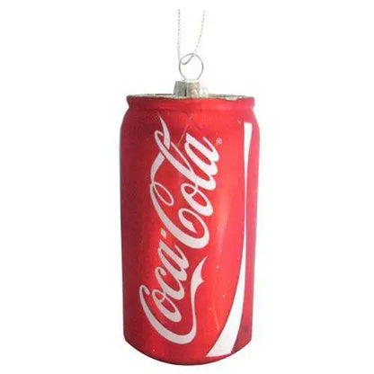Kurt Adler - Coca Cola Ornament - Choose your Style - Can 4 3/4-Inch Glass Holiday - Toys & Games