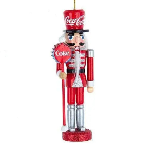 Kurt Adler - Coca Cola Ornament - Choose your Style - Nutcracker 6’’ Wooden - Toys & Games