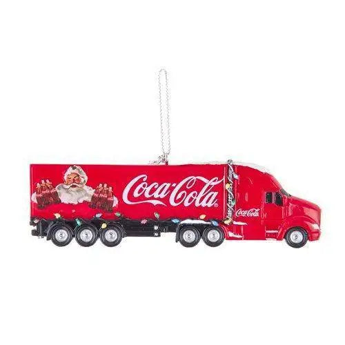 Kurt Adler - Coca Cola Ornament - Choose your Style - Truck 5’’ Resin - Toys & Games