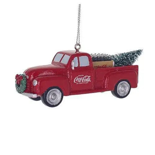 Kurt Adler - Coca Cola Ornament - Choose your Style - Truck Resin - Toys & Games