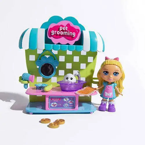 Love Diana Fashion Fab 3.5 Inch Pet Grooming 2 in 1 Playset - Action & Toy Figures