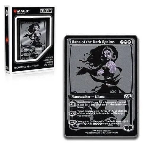 Magic: The Gathering Augmented Reality Enamel Pin - Choose your Pin - Lilliana - Toys & Games