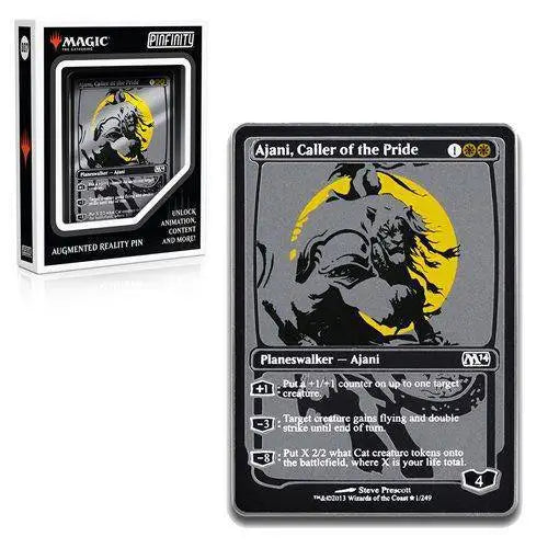 Magic: The Gathering Augmented Reality Enamel Pin - Choose your Pin - Ajani - Toys & Games