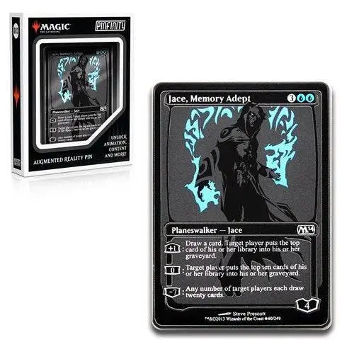 Magic: The Gathering Augmented Reality Enamel Pin - Choose your Pin - Jace - Toys & Games