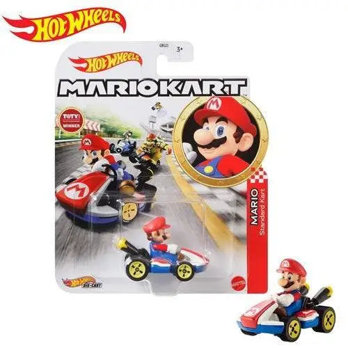 Mario Kart Hot Wheels - Select Vehicle(s) - Mario Standard Kart - Action & Toy Figures