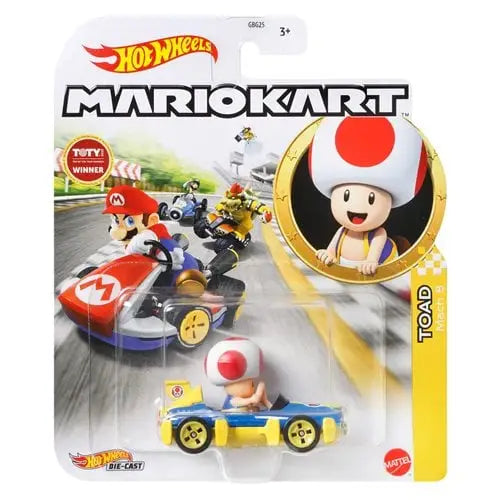 Mario Kart Hot Wheels - Select Vehicle(s) - Toad Mach 8 - Action & Toy Figures