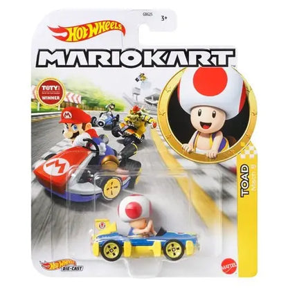 Mario Kart Hot Wheels - Select Vehicle(s) - Toad Mach 8 - Action & Toy Figures