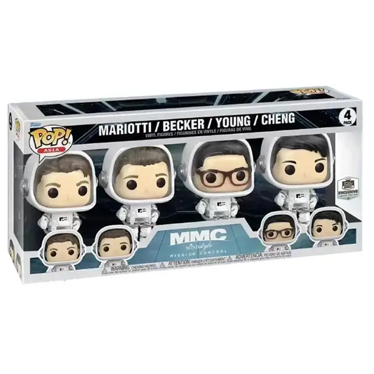 Mariotti/ Becker/ Young/ Cheng 4-Pack - Funko MMC Exclusive [heavy damage]