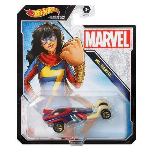 Marvel Hot Wheels Character Car - Select Vehicle(s) - Ms. Marvel - Action Figure