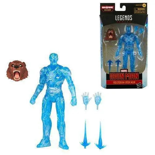 Marvel Legends Comic 6-Inch Action Figure - Select Figure(s) - Hologram Iron Man - Action & Toy Figures
