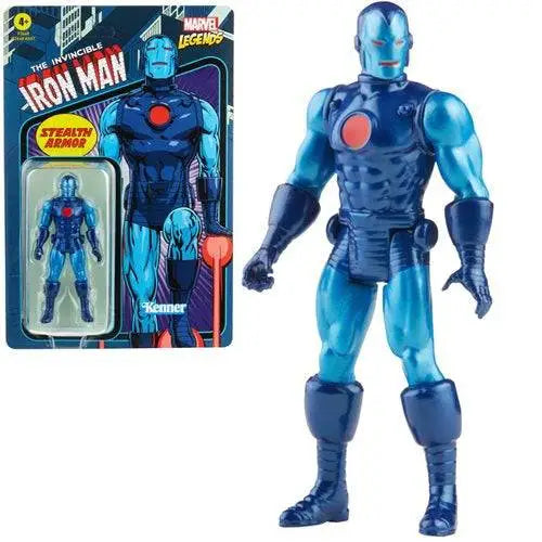 Marvel Legends Retro 375 Collection 3 3/4-Inch Action Figure - Select Figure(s) - Stealth Iron Man - Action & Toy