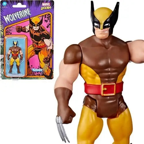 Marvel Legends Retro 375 Collection 3 3/4-Inch Action Figure - Select Figure(s) - Wolverine - Action & Toy Figures