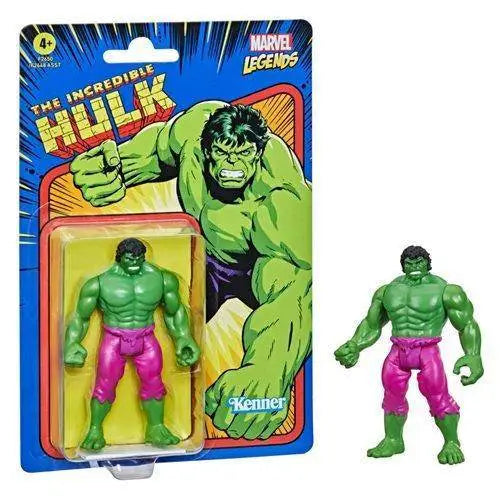 Marvel Legends Retro 375 Collection 3 3/4-Inch Action Figure - Select Figure(s) - The Incredible Hulk - Action & Toy