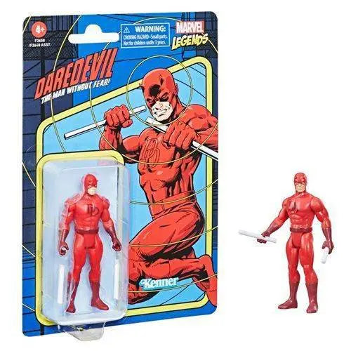 Marvel Legends Retro 375 Collection 3 3/4-Inch Action Figure - Select Figure(s) - Daredevil - Action & Toy Figures