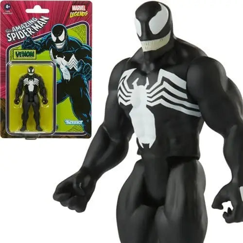 Marvel Legends Retro 375 Collection 3 3/4-Inch Action Figure - Select Figure(s) - Venom - Action & Toy Figures