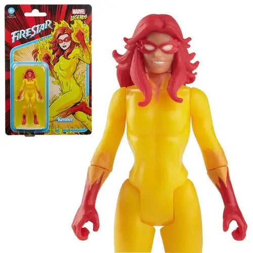 Marvel Legends Retro 375 Collection 3 3/4-Inch Action Figure - Select Figure(s) - Firestar - Action & Toy Figures